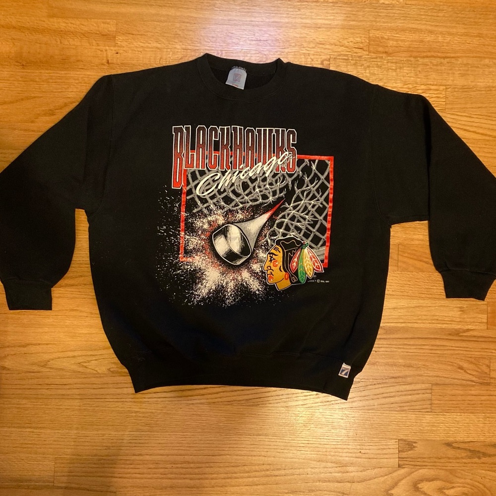 Vintage Chicago Blackhawks Sweatshirt